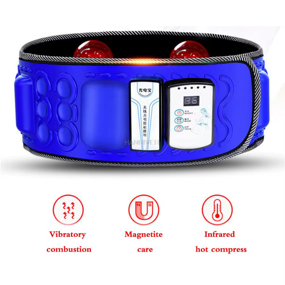 Electric Infrared Weight Loss Belt Weight Loss Fitness Massager X5 Vibration Abdomen Abdomen Fat Burning Effective Weight Loss