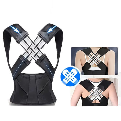 Dropshipping Stock Adjustable Back Posture Corrector Belt Women Men Prevent Slouching Relieve Pain Posture Corrector