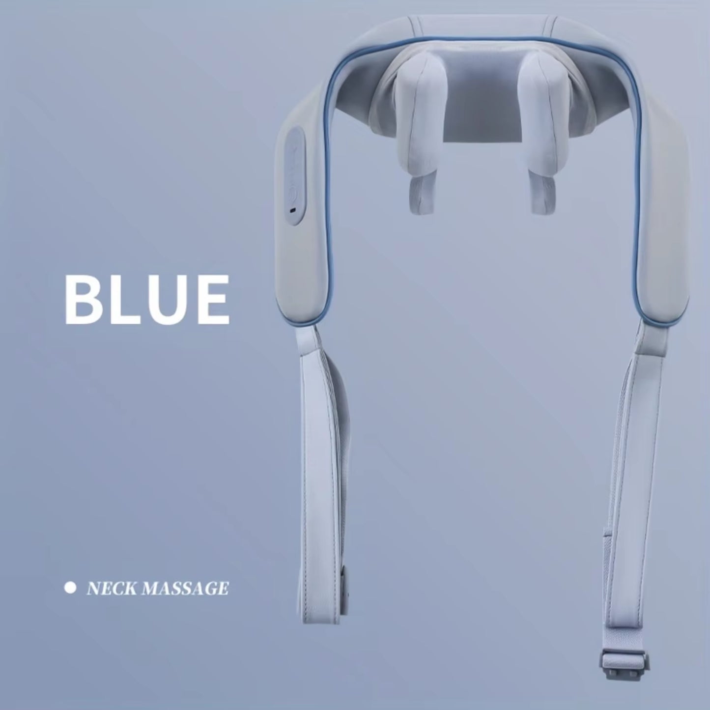 Shiatsu Neck Massager Pillow - 3D Heated Deep Tissue Massage - Rechargeable, Perfect for Relaxation at Home, Office, Travel - Fa