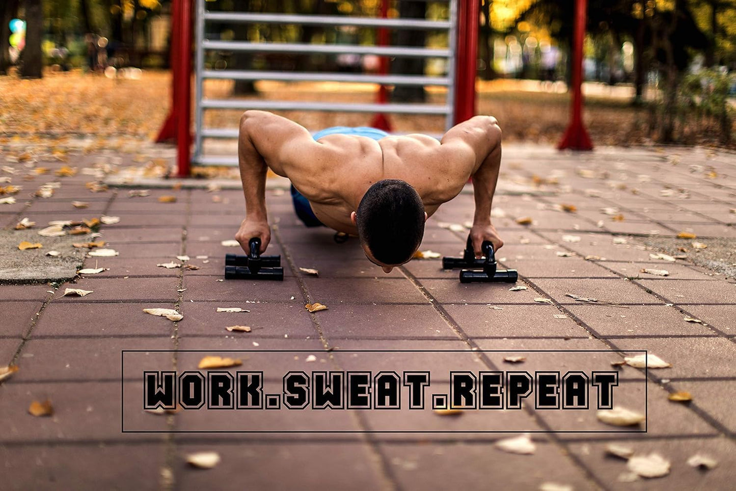 Push up Bar Strength Training - Home Gym Exercise Equipment Push-Up Stands With