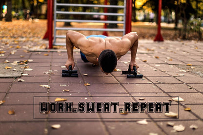 Push up Bar Strength Training - Home Gym Exercise Equipment Push-Up Stands With