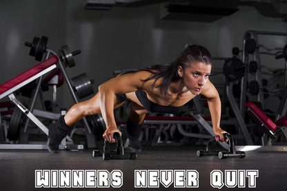 Push up Bar Strength Training - Home Gym Exercise Equipment Push-Up Stands With