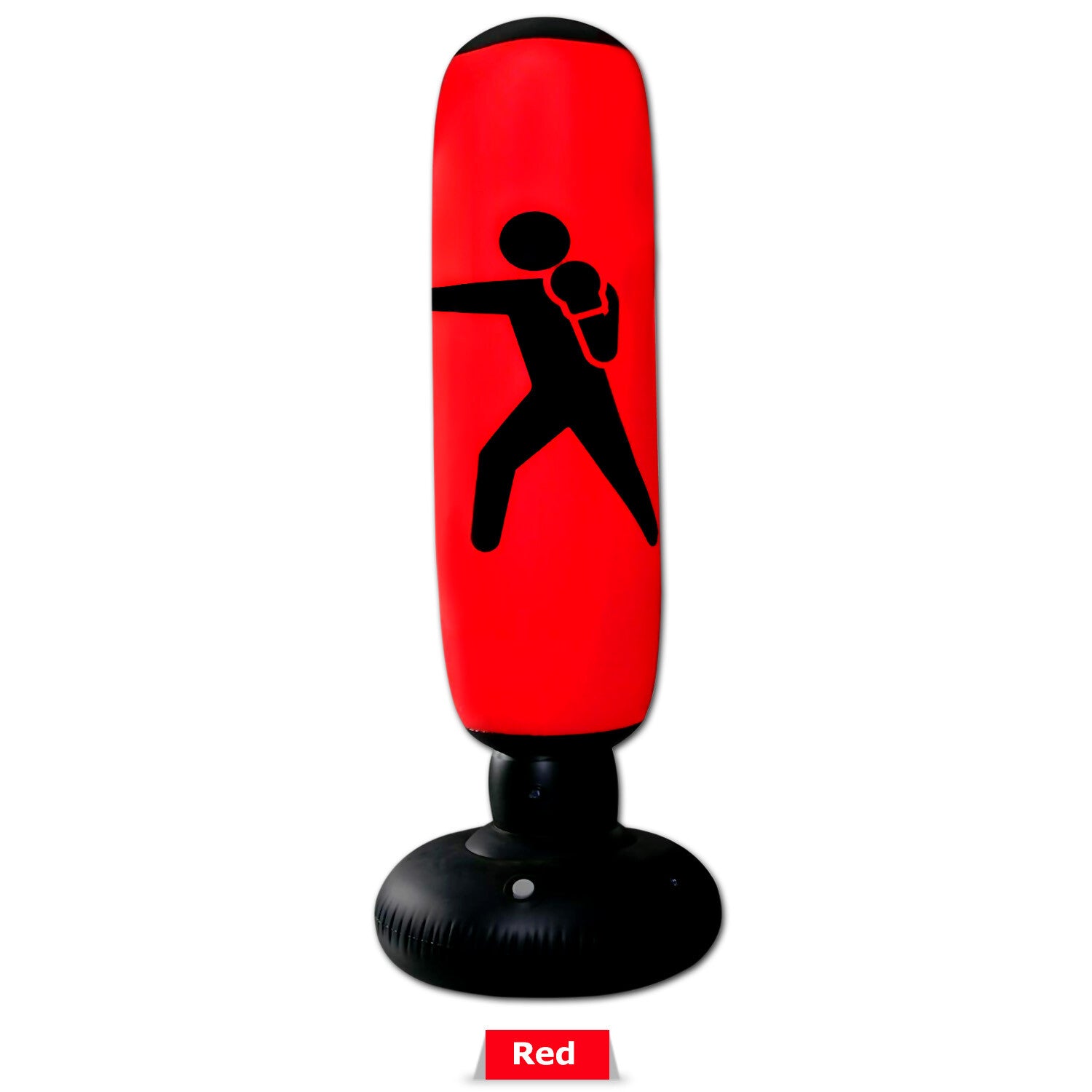 Inflatable Free Standing Punching Bag Boxing Cardio Kickboxing Fitness Training