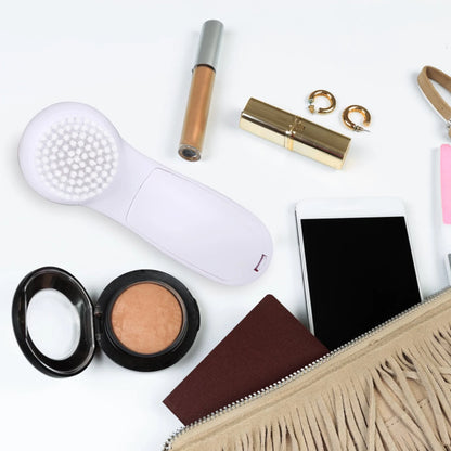 5-In-1 Electric Facial Cleansing Brush Set Waterproof Face Spin Cleaning Brush with 5 Brush Heads Deep Cleansing Body Facial Brush Set for Gentle Exfoliating Removing Blackhead and Massaging