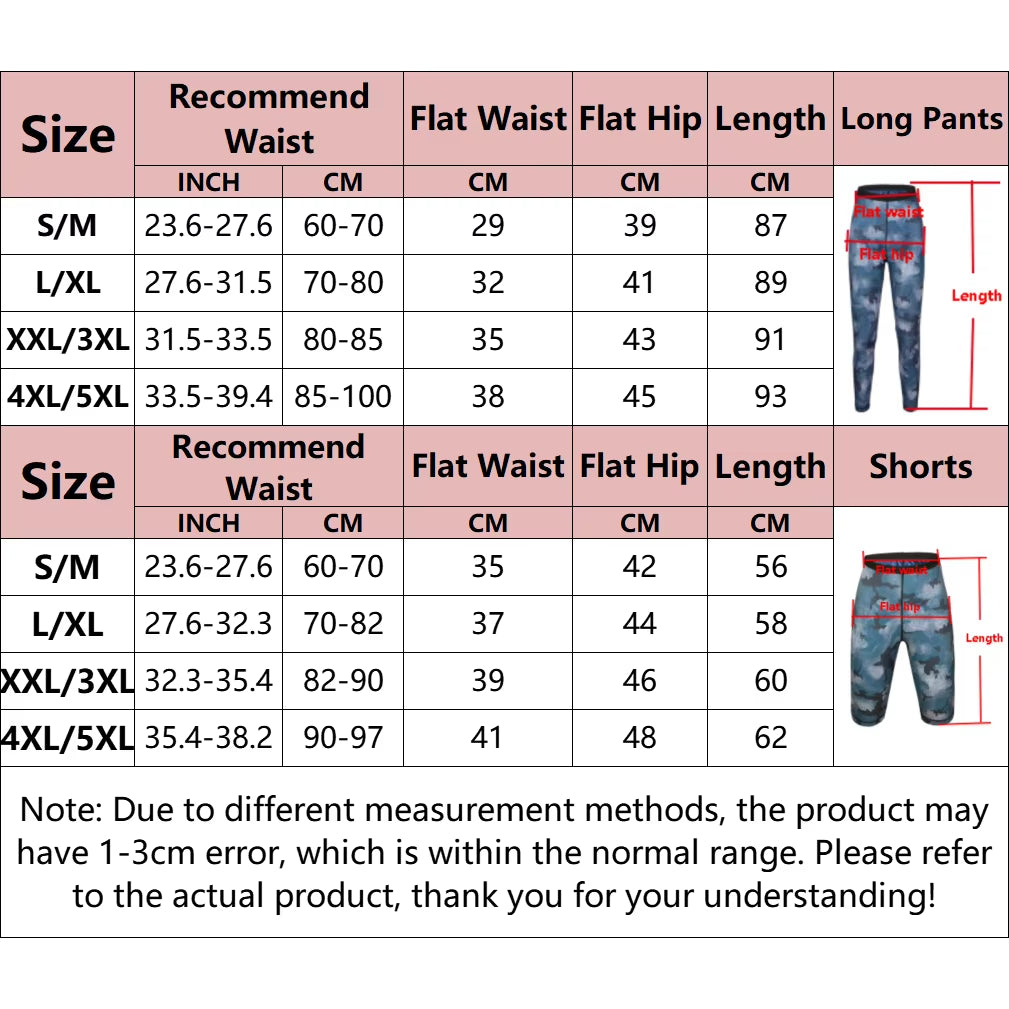 Women Camouflage Leggings Body Shaper Pants Hot Sweat Sauna Pant Shapewear Tummy Control Slimming Shorts Gym Fitness Weight Loss