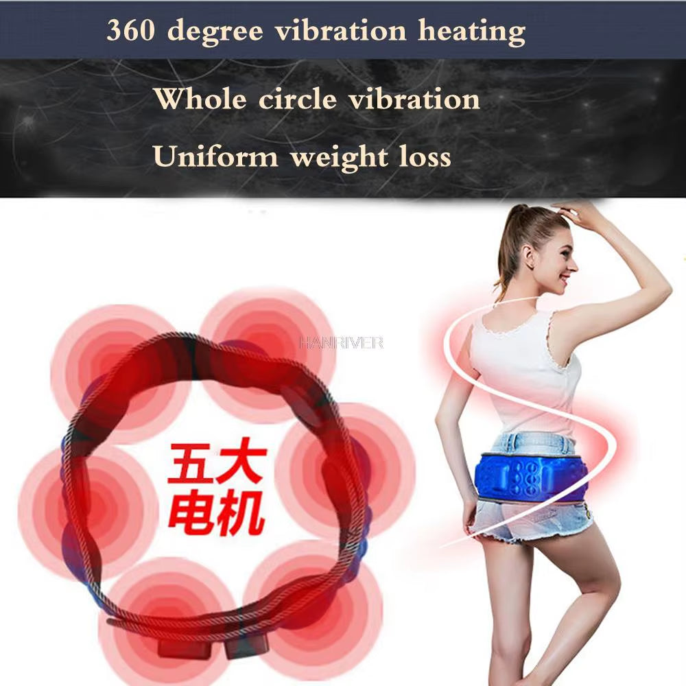 Electric Infrared Weight Loss Belt Weight Loss Fitness Massager X5 Vibration Abdomen Abdomen Fat Burning Effective Weight Loss