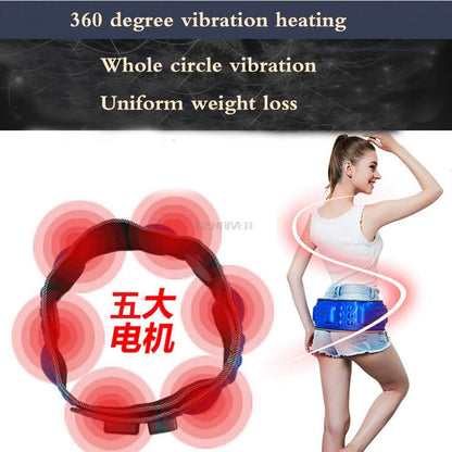 Electric Infrared Weight Loss Belt Weight Loss Fitness Massager X5 Vibration Abdomen Abdomen Fat Burning Effective Weight Loss