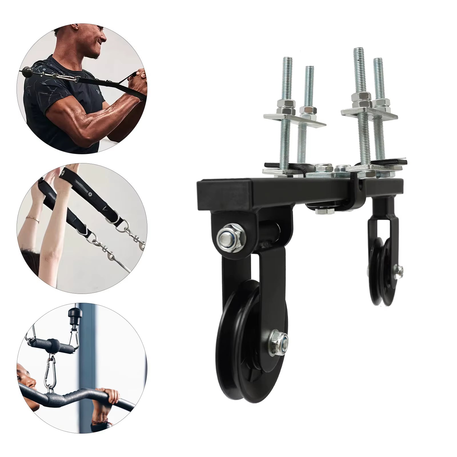 Cable Pulley System, Weight Pulley System for Home Gym Equipment, Pulley System for Strength Training for Home Gym